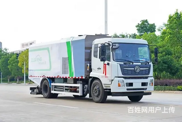 后置吸尘器车东风扫路吸尘车小型吸尘车干湿两用吸尘车 - 图片 5