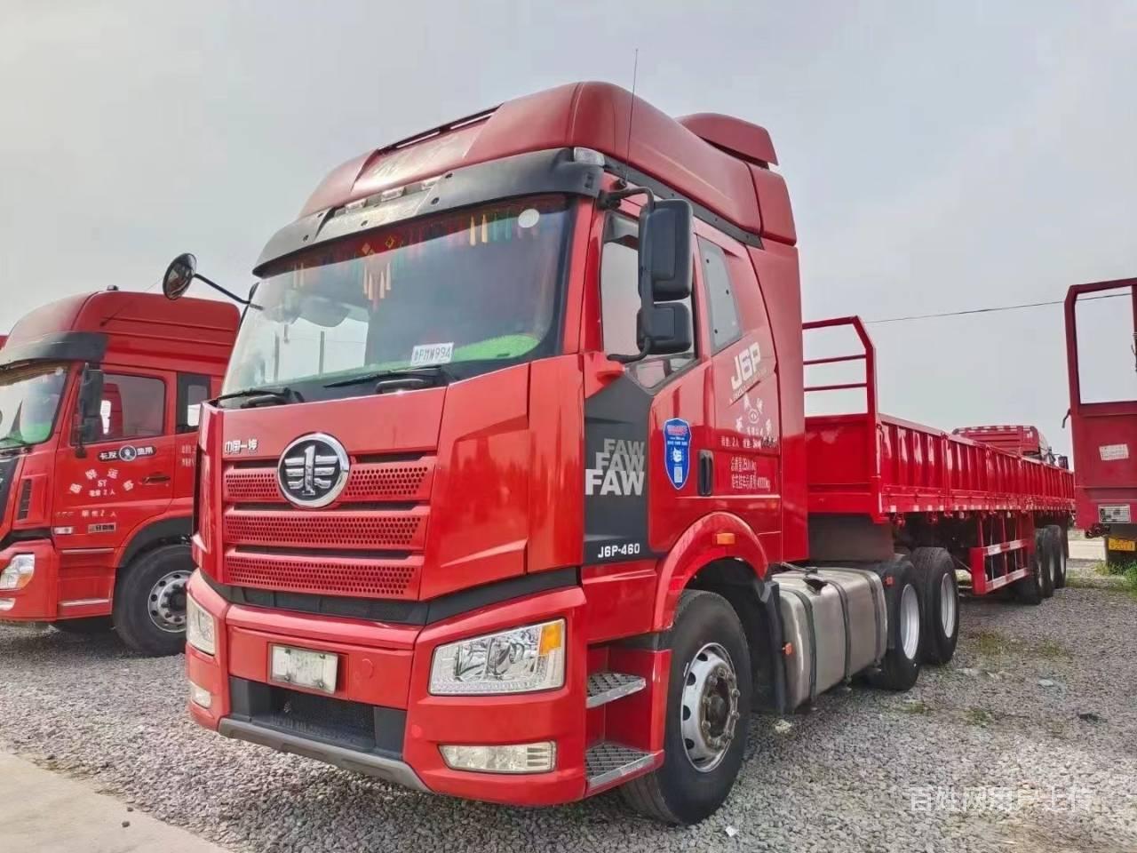 20年2月解放j6p牵引车 460马力 锡柴发动机