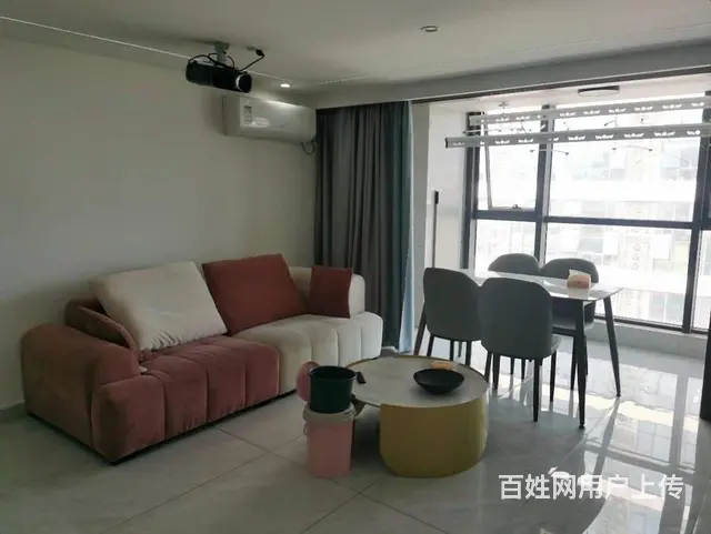 龙鼎万达精装两房两卫 密码锁 干净温馨奶油风 可月付短租 - 图片 5