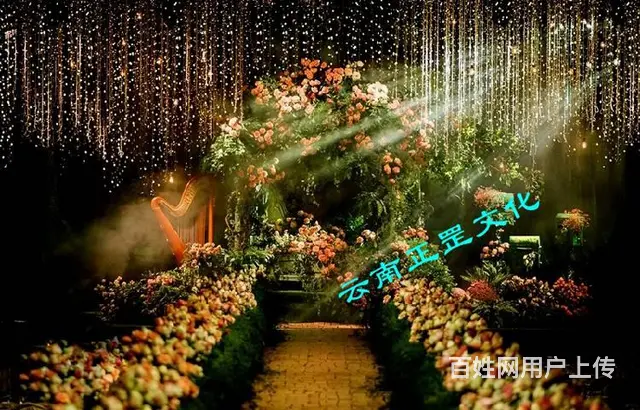 婚礼策划、场地布置、灯光音响、花艺T台、摄像、演出 - 图片 7