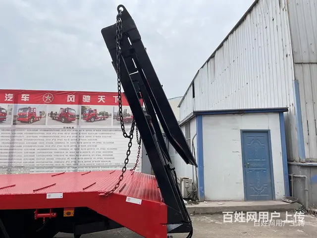 陕汽拉120挖机平板拖车平板运输车 上户无忧 - 图片 3