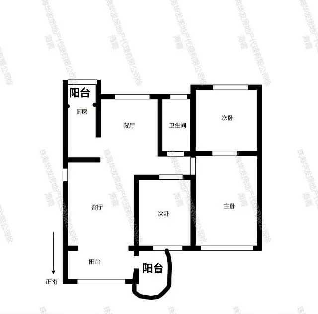白莲新村 精装2房 家具电器齐全 非常干净 - 图片 11