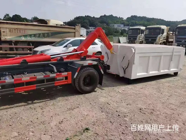 濮阳南骏勾臂垃圾车高度2070米可下车库价格 - 图片 12
