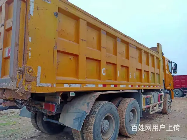 二手6米5大箱联合重卡后八轮自卸350马力国五 - 图片 4