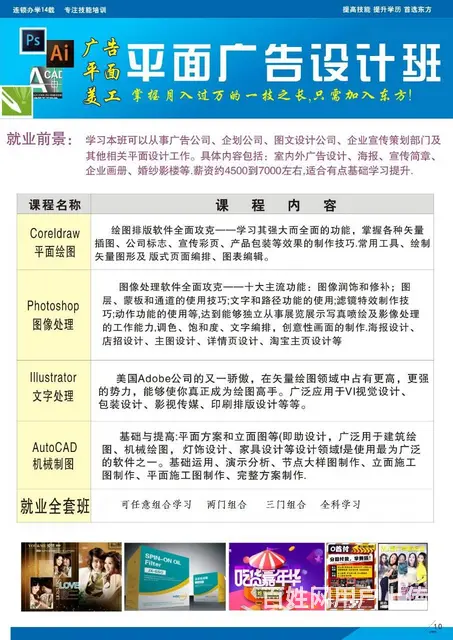 中山东区周边学平面设计去哪里好？到沙溪东方培训学校 - 图片 1