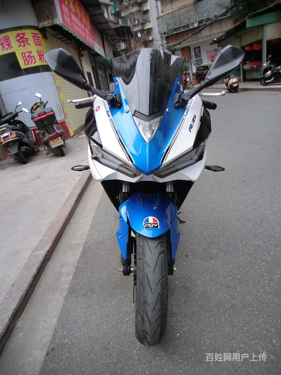 r3高低正牌证带年审,18年,双杠水冷配置,马力暴 - 汕头潮阳二手摩托车