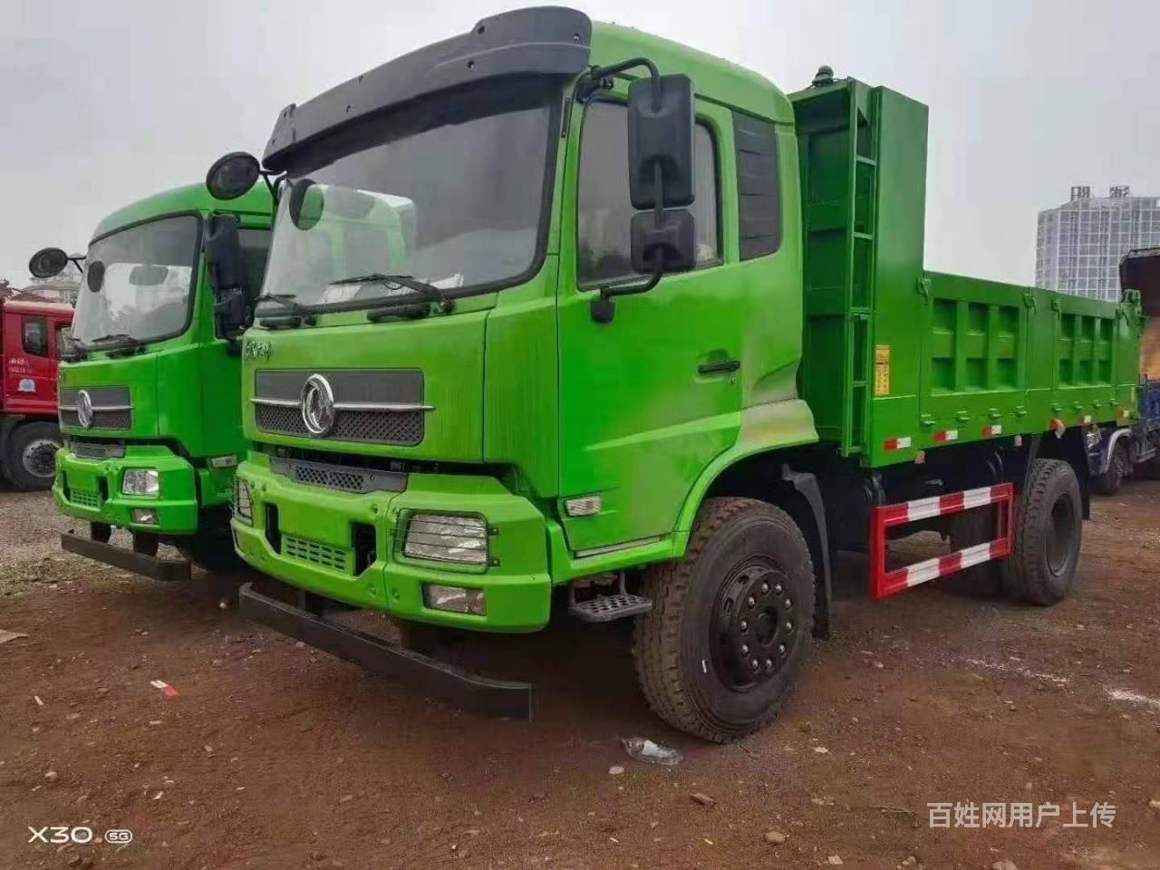 国五东风天锦4.5米大马力蓝牌自卸 新车0公里