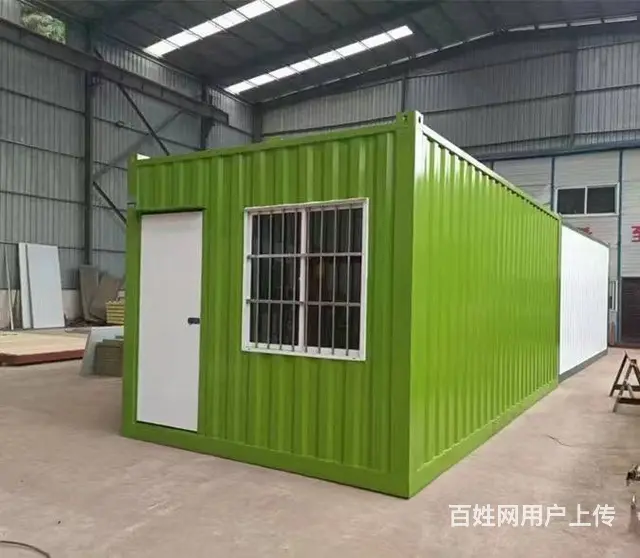 工地施工工人板房宿舍住人集装箱活动房急用 - 图片 1