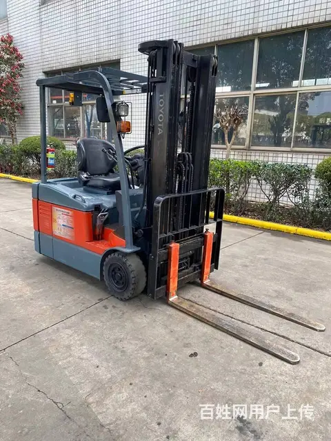 二手1吨交流电动叉车，仓储二手叉车带手续 - 图片 3