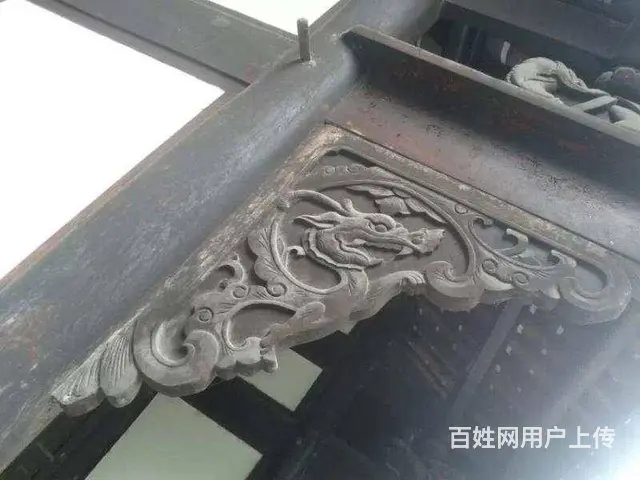 四川自贡中式实木雀替实木角花中式龙头 - 图片 4