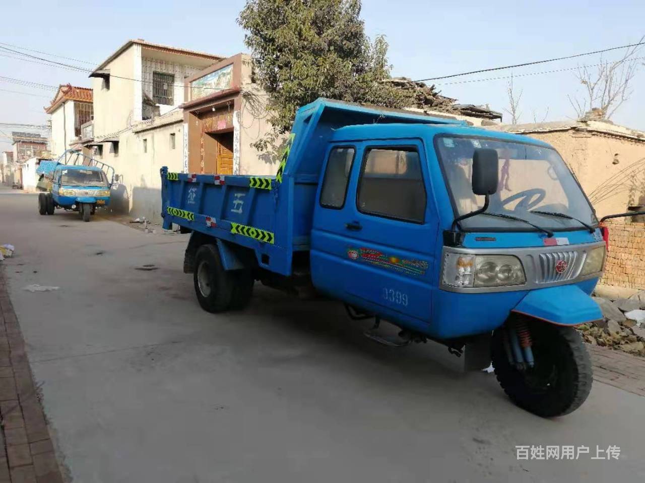 急转二手时风五轮平板车 高低速断气刹 方向助力