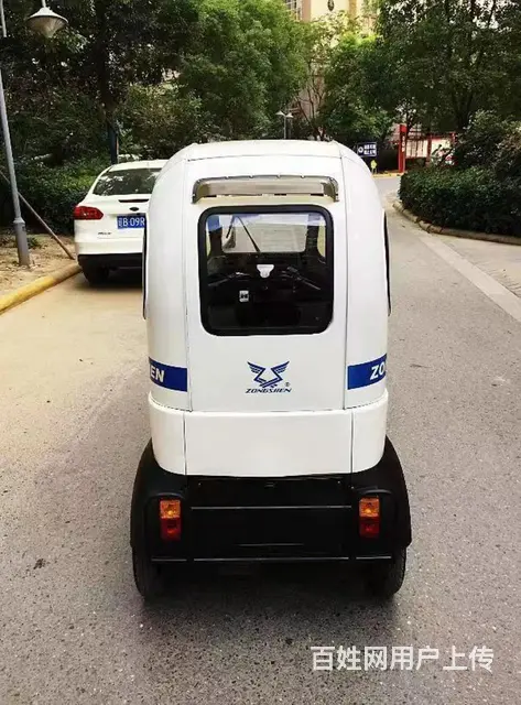 急转，9成新宗申全封闭式电动四轮车 - 图片 4