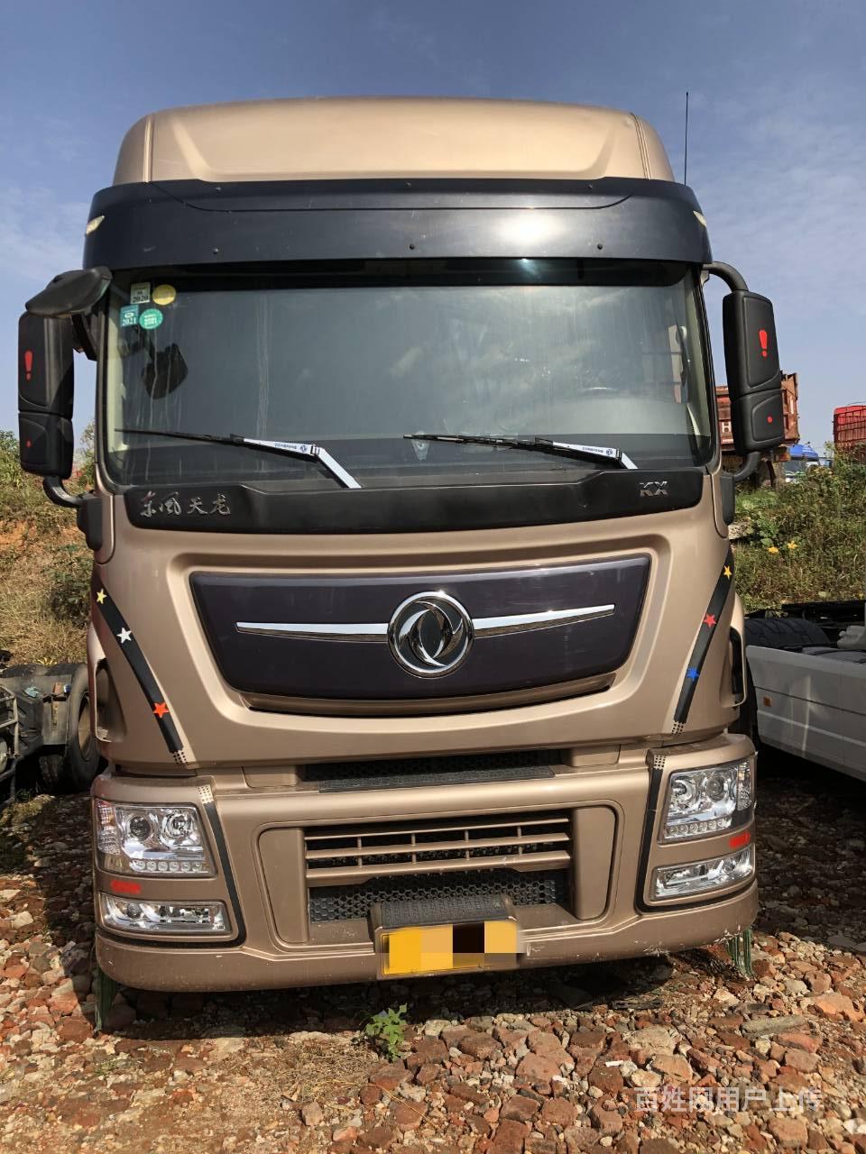 低价转让国五东风天龙旗舰kx牵引车520马力车况好