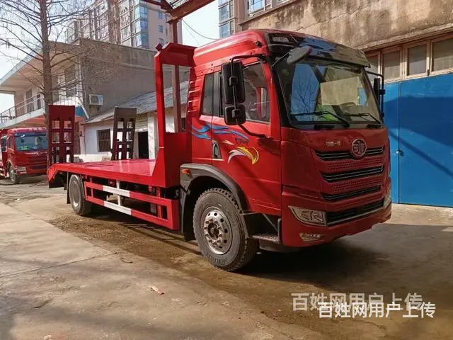 潍柴220马力解放钩机平板车 支持分期零首付 - 图片 3