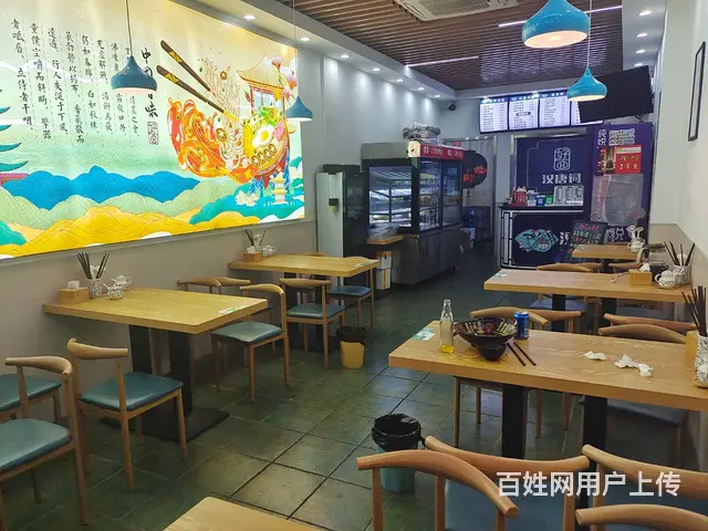西湖翠苑好地段小区门口商业街临街餐馆小吃店面馆炒菜店转让 - 图片 1