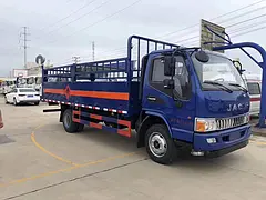 5米厢长大江淮黄牌气瓶运输仓栏车防爆车危险品厢式车