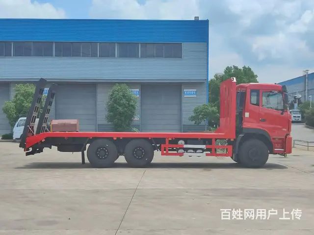 拉250挖机平板拖车 轴距短拐弯灵活  优惠销售 - 图片 2