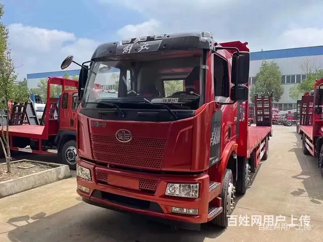 国六解放J6小三轴挖机拖车 挖机板车 性能优 - 图片 1