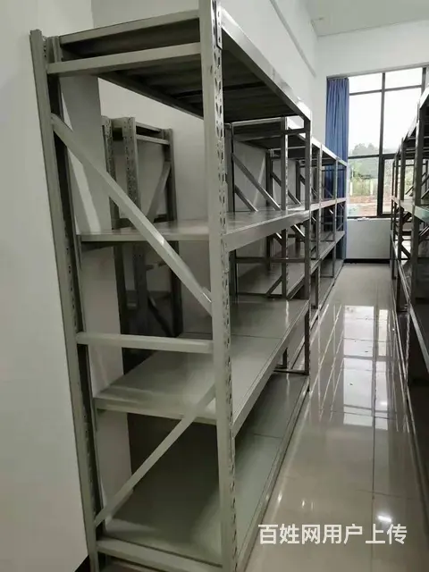 超市货架中型，轻型货架，仓库货架，仓储货架工厂货架 - 图片 2