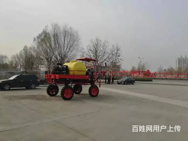 周口50马力3吨药箱四轮喷药机 轮距可调农田打药车 - 图片 6
