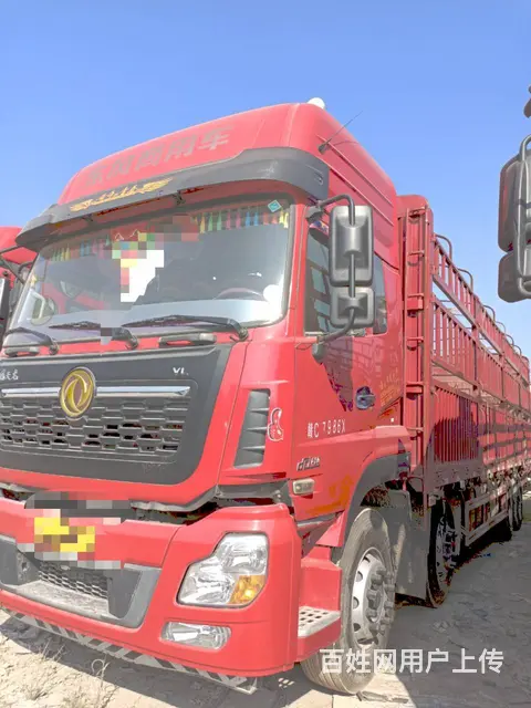 二手载货车420马力 东风天龙前四后八高栏国五 - 图片 1