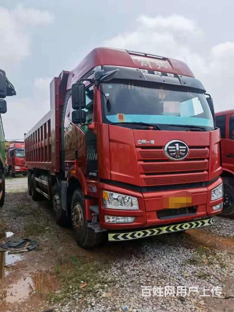 一汽解放j6p自卸车8米6箱550马力国5