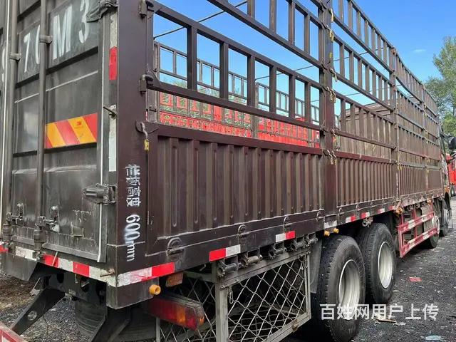 出售二手解放JH6前四后八9.6高栏460马力国6 - 图片 4
