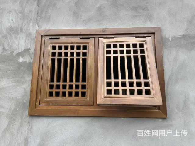 四川成都实木花格门实木挂落 - 图片 9