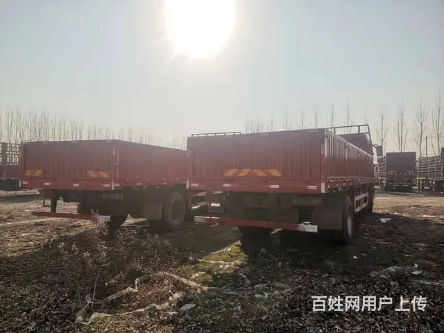 出售两台245马力二手德龙7.7米平板车  国五 - 图片 5