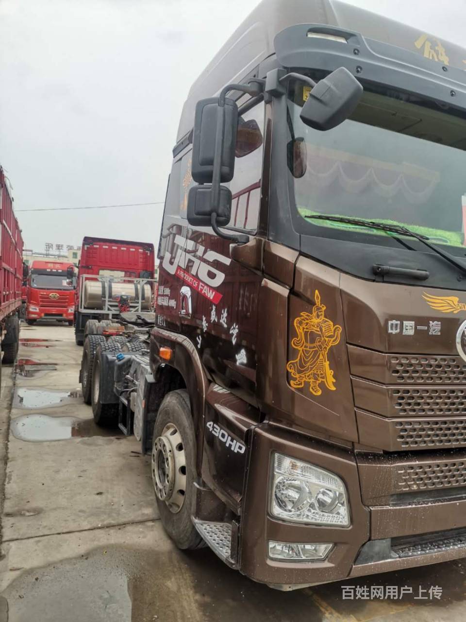 19年青岛解放jh6二手牵引车430马力 国5