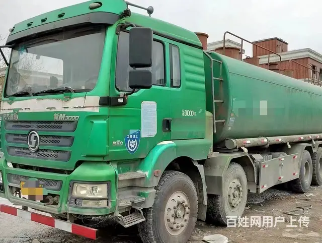 泥浆车陕汽德龙 自卸车 国5 - 图片