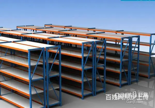 仓储五金层板货架仓库架家用地下室储物架 - 图片 3