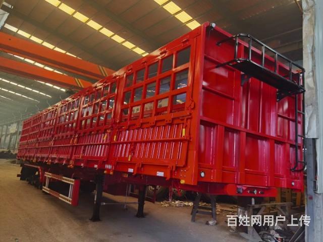 厂家直销8.5-13米侧翻自卸半挂车的图片