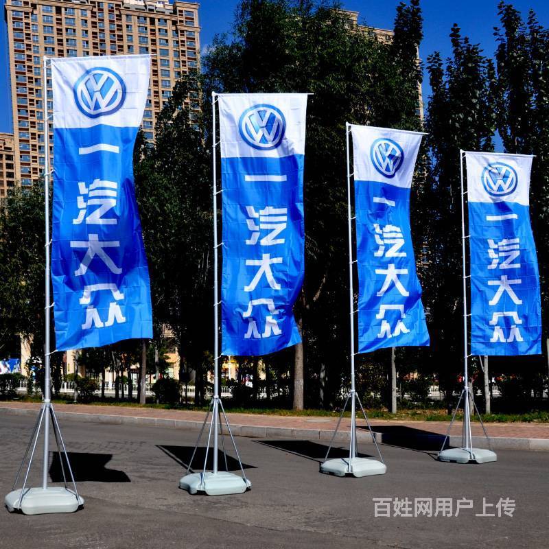 热转印针织布,贡缎,道旗,吊旗,垂吊画面