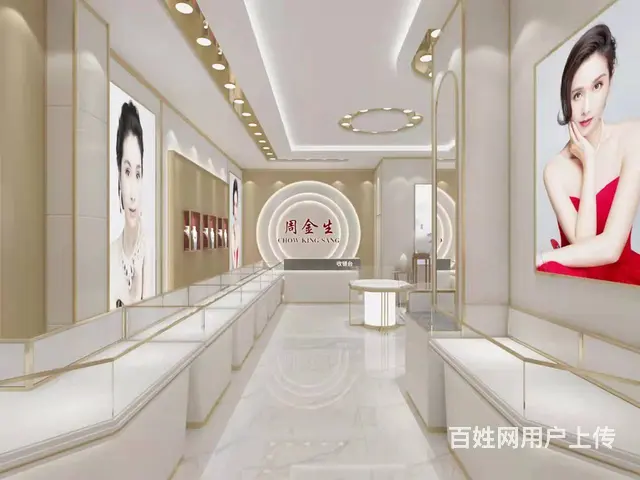 黄金珠宝展柜，玉器展柜，银饰展柜，珍珠展柜，柜台 - 图片 8