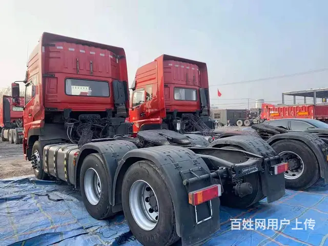 转让450马力二手天龙牵引车国五双驱轻体雷诺发动机 - 图片 4