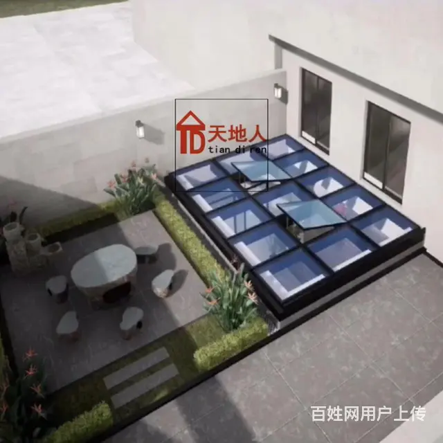 淄博玻璃墙玻璃幕墙玻璃窗户玻璃隔断墙玻璃门窗阳光房玻璃房雨棚 - 图片 11