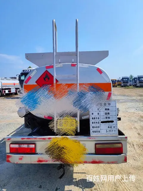 河南户二手东风凯普特满载4吨油罐车 低价出售 - 图片 9