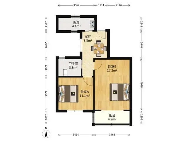 沈塘桥 莫干山路远洋大厦 生活方便 随时可看 超赞品质2居 - 图片 10