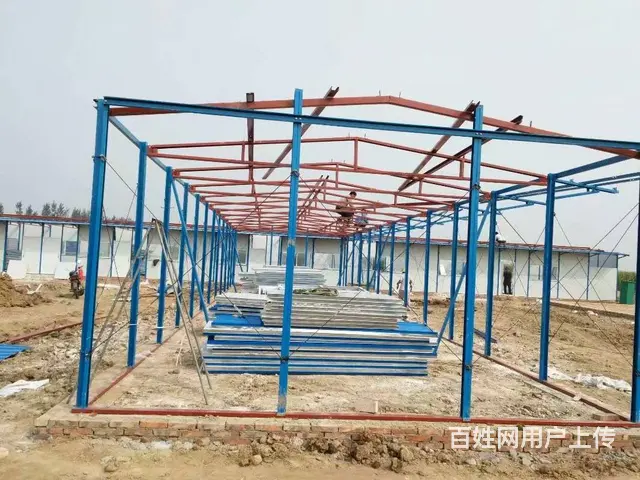天镇彩钢房批发 搭建大同双层旧活动房 - 图片 2