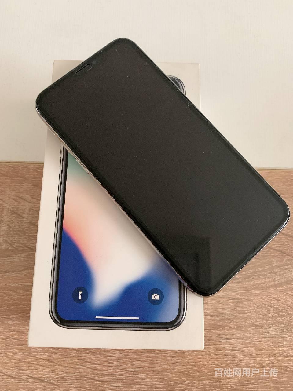 自用一手白色iphone x 国行256g
