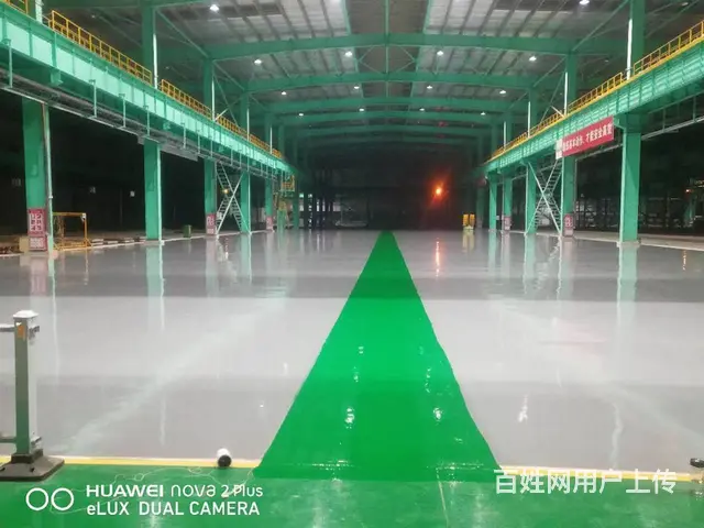肥城 宁阳工厂地面硬化 车间耐磨地坪施工 - 图片 5