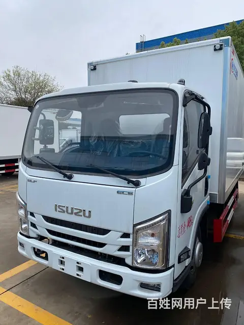 蓝牌福田物流专线冷藏车 油炸铁板原味冷冻商用冷藏车 - 图片 2