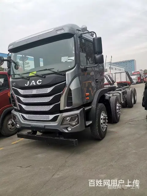 拉450挖机平板车 平板拖车 可加液压爬梯 - 图片 7