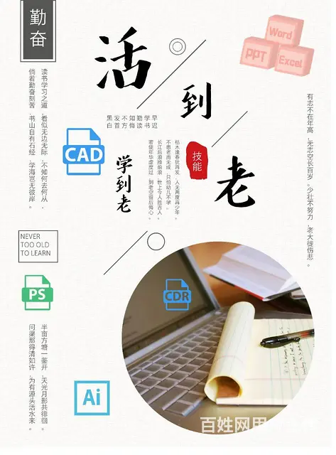 0基础学平面设计多久可以学会  海宁零基础平面设计 - 图片