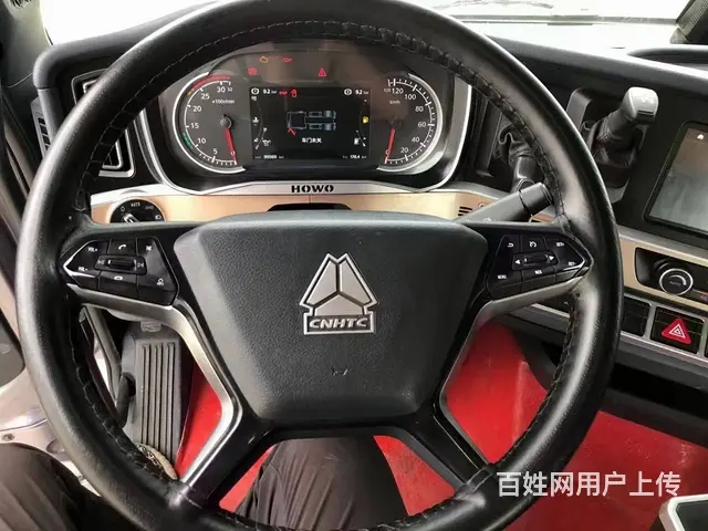 二手牵引车21年8月份的重汽豪沃TH7国五手动挡 - 图片 9