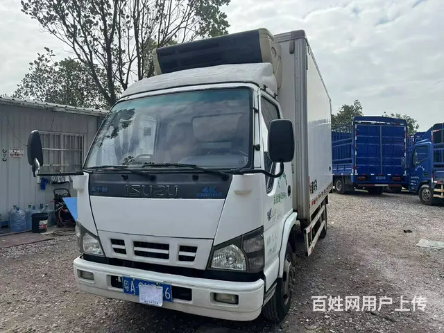 16年五十铃600P冷藏车单排双轮4米2车厢带中门 - 图片 9