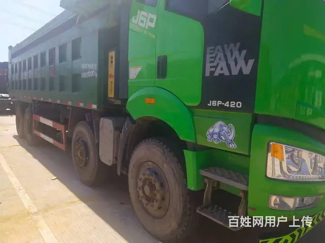 19年户解放J6P 自卸车 前四后八7米8货箱急售 - 图片 3