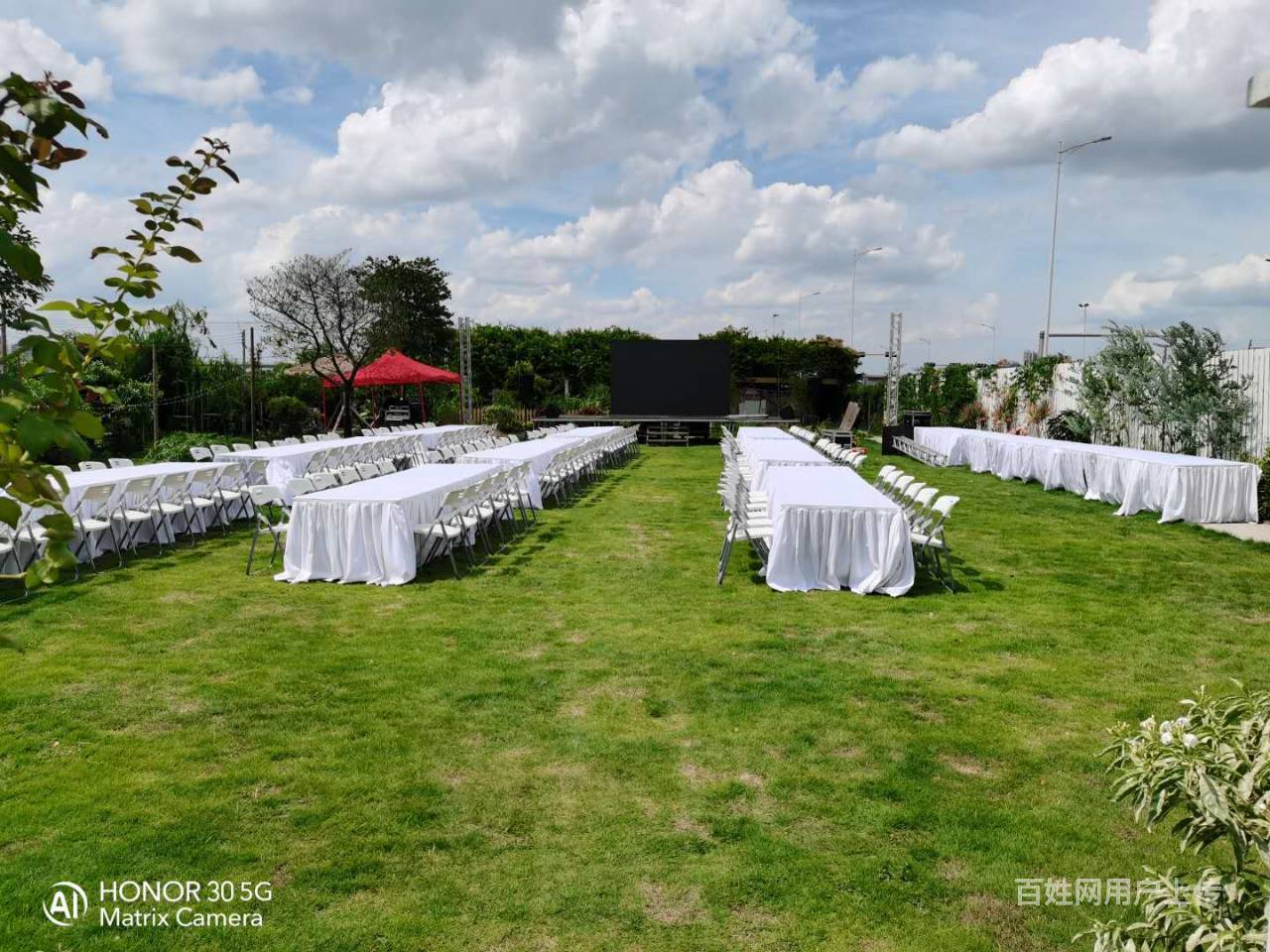 餐台椅户外婚礼方皮凳顺德婚礼桌椅出租 - 佛山顺德顺德周边婚庆服务