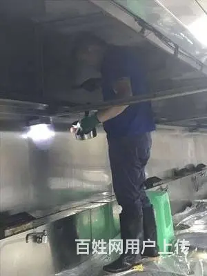 昆山市锦溪镇酒店饭店油烟机清洗 商场油烟管道清洗 - 图片 1